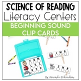 Beginning Sounds Activities for Science of Reading Centers