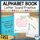 Free Alphabet Book | Beginning Sounds Workbook