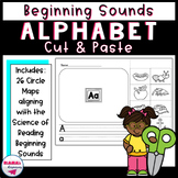 Beginning Sounds | Alphabet Cut & Paste Worksheet