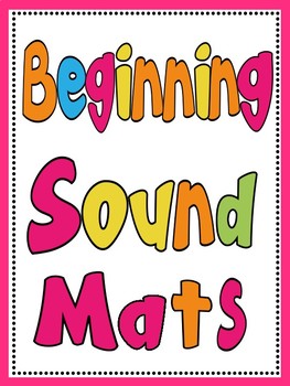 Preview of Beginning Sounds Alphabet Magnetic Letter Mats