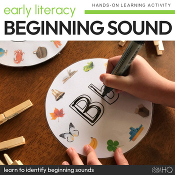 Preview of Beginning Sounds Alphabet Wheels | Science of Reading aligned