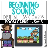 Beginning Sounds Boom Cards™ FREEBIE: A Digital Resource f
