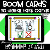 Beginning Sounds Boom Cards  l Beginning Letter Sounds
