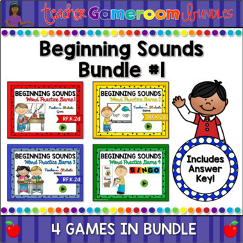 Preview of Beginning Sounds Bundle #1