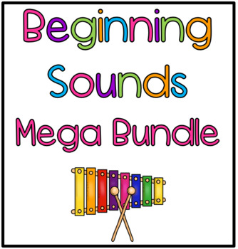 Preview of Beginning Sounds Activity Bundle For Fine Motor Skills