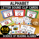 Beginning Sounds Clip Cards | Letter Sounds | Alphabet Task Cards