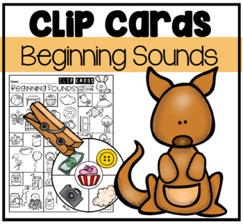 Beginning sounds clip wheels