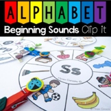 Alphabet Beginning Sounds - Clip It