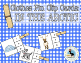Beginning Sounds Clothes Pin Clip Cards: Arctic Animals