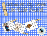 Beginning Sounds Clothes Pin Clip Cards: Farm Animals