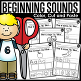 Beginning Sounds (Color, Cut and Paste!)