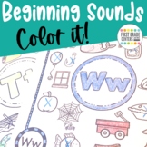 Beginning Sounds Worksheets | Letter of the Week