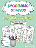 Beginning Sounds Coloring Pages