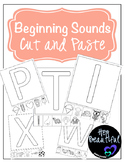 Beginning Sounds Cut and Paste