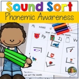 Beginning Sounds Cut and Paste Worksheets Phonemic Awarene