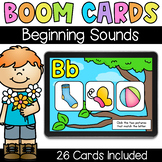 Beginning Sounds - Digital Task Cards - Boom Cards