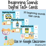 Beginning Sounds 1 Digital Task Cards {Distance Learning}