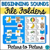 Alphabet Matching File Folder Games and Activities for Spe