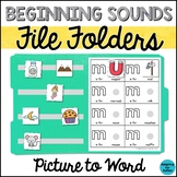 Alphabet File Folder Games and Activities Special Educatio