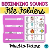 Alphabet File Folder Games and Activities Special Educatio