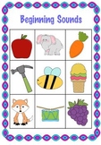 Beginning Sounds Game Boards