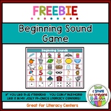 Beginning Sounds Game FREEBIE