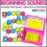 Beginning Sounds Games for Kindergarten Centers