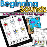 Beginning Sounds - Google Classroom Resource