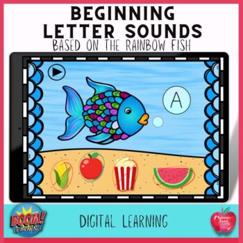 Preview of Beginning Sounds Inspired by the Rainbow Fish