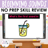 Beginning Sounds Interactive PowerPoint