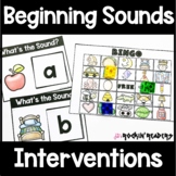 Beginning Sounds Interventions | Beginning Sounds Assessment