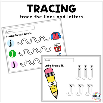 beginning sounds letter j worksheet by fluffy tots tpt