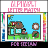 Beginning Sounds Letter Match Seesaw Activity