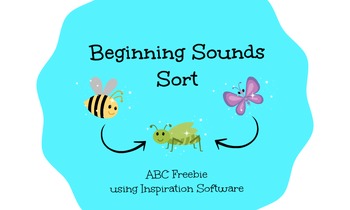 Preview of Beginning Sounds Letter Sort - ABC Freebie!