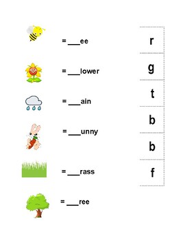 Preview of Beginning Sounds Letters