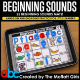 Beginning Sounds Mats (Printable and Google Slide Ready!)