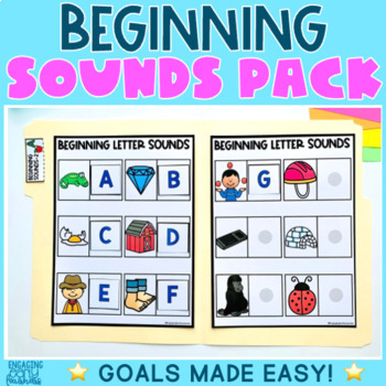 Preview of Beginning Sounds Activities - MEGA PACK