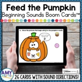 Beginning Sounds Phonics Boom Cards ™ Feed the Pumpkin