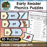 Beginning Sounds Phonics Puzzles for Early Readers (Grade 