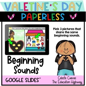Preview of Beginning Sounds | Pick 3 Pictures
