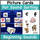 Beginning Sounds Picture Cards for Small Group Reading & L