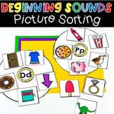 Beginning Sounds Picture Sort Letter Activities Phonics Li