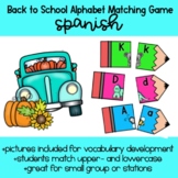 Spanish Letter and Vocabulary Matching Guided Reading Stat