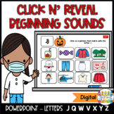 Beginning Sounds | PowerPoint Games | Click n' Reveal Acti