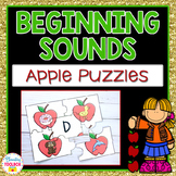 Beginning Sounds Puzzles (Apples)