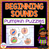Beginning Sounds Puzzles (Pumpkins)
