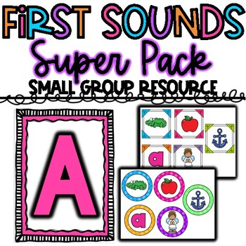 Beginning Sounds SUPER Pack!!!! by Jamie Mayas | TpT