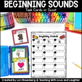 Beginning Sounds Task Cards or Scoot