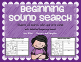 Beginning Sounds Search, Color, & Write