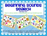 Beginning Sounds Search {I-Spy Alphabet Mats & Recording Sheets}